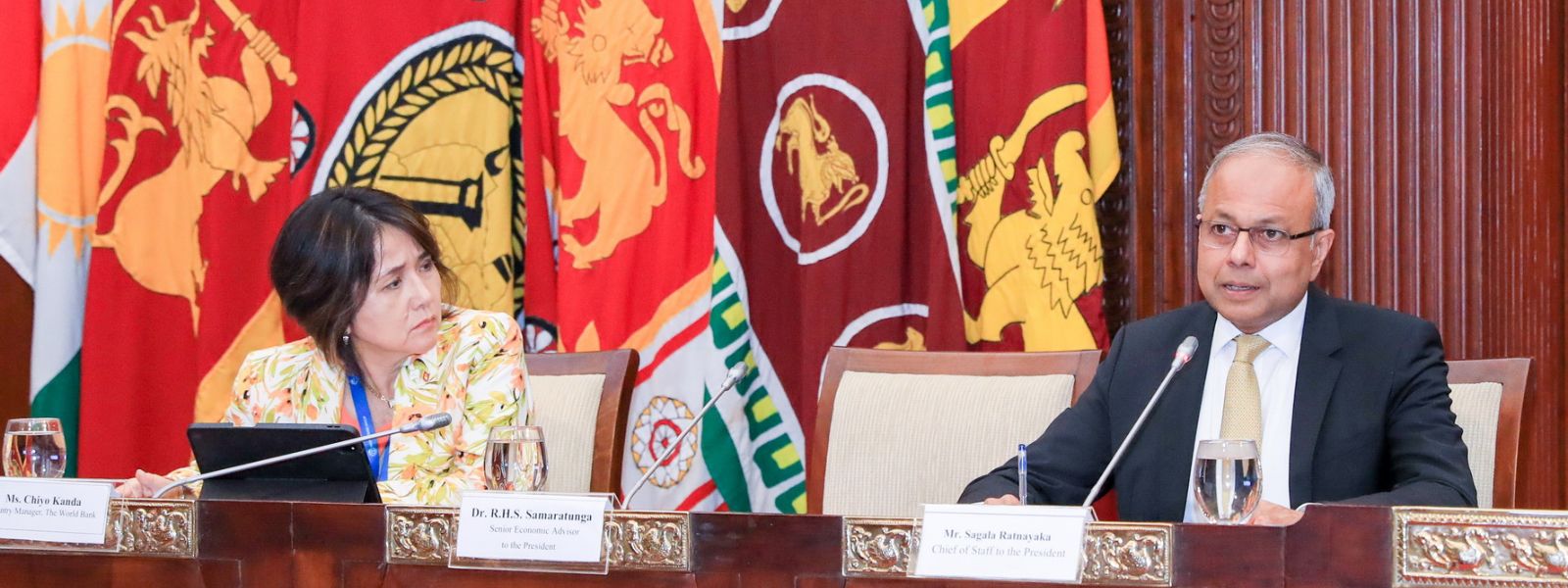 ලෝක බැංකු නියෝජිතයන්ගේ ප්‍රසාදය